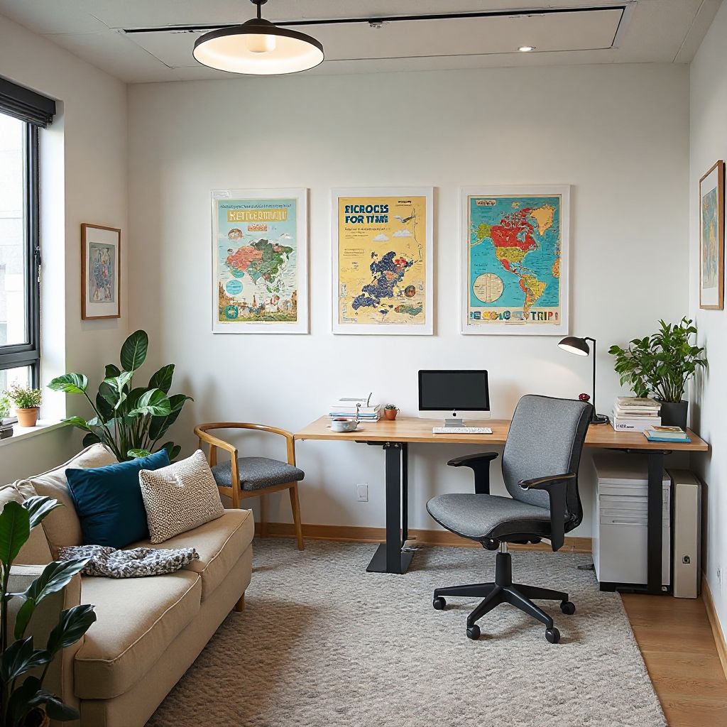 Office workspace environment